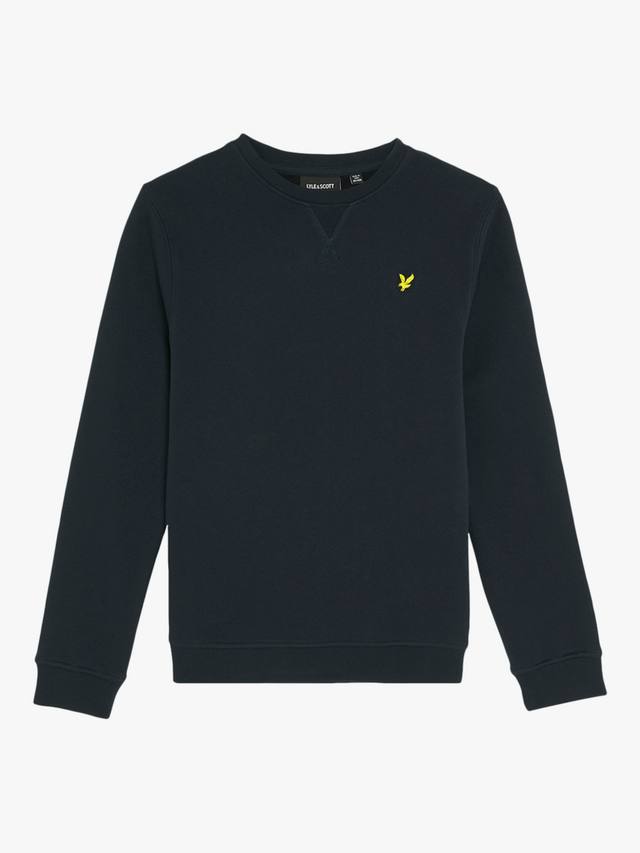 Детский хлопковый свитшот с круглым вырезом Lyle & Scott, Z271 Dark Navy
Детский хлопковый свитшот с круглым вырезом Lyle & Scott, Z271 Dark Navy