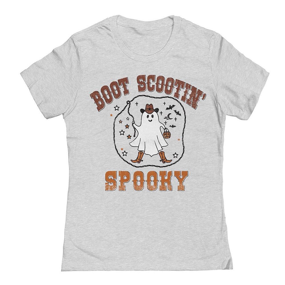 Футболка Junior's Boot Scootin с рисунком Хэллоуина, цвет Heather Gray
Футболка Junior's Boot Scootin с рисунком Хэллоуина, цвет Heather Gray