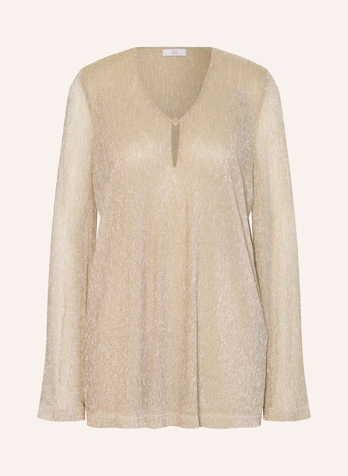 Блузка-Рубашка с блестящей пряжей Riani, бежевый
Блузка-Рубашка с блестящей пряжей Riani, бежевый