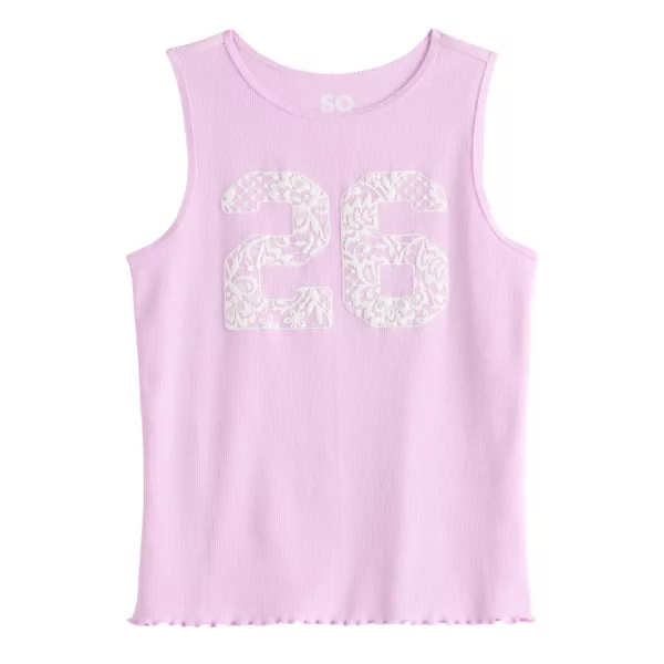 Майка с ребристым принтом для девочек 6-20 лет, стандартного и большого размера So, цвет lace twenty six
Майка с ребристым принтом для девочек 6-20 лет, стандартного и большого размера So, цвет lace twenty six