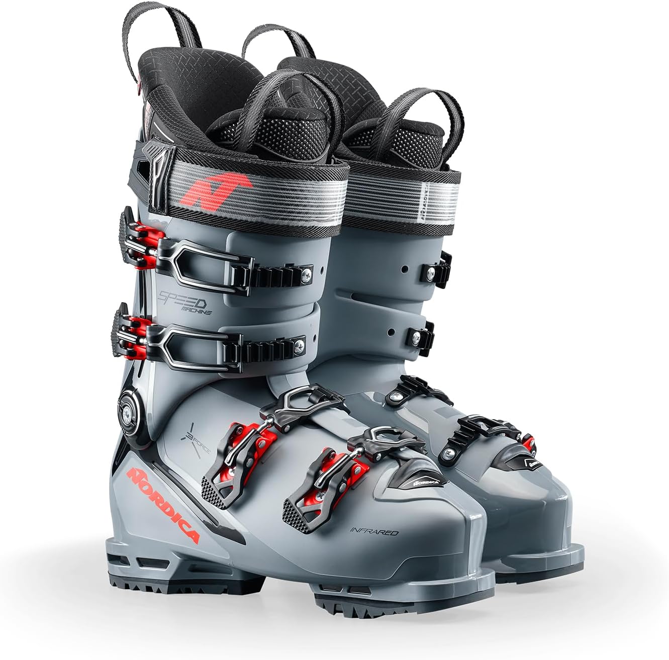 Мужские утепленные ботинки NORDICA Speedmachine 3 120 среднего объема для зимних видов спорта, фрирайда, горных походов, вездехода, подошва Gripwalk, настраиваемый анатомический крой., Gray/Black/Red, Черный, Мужские утепленные ботинки NORDICA Speedmachin
Мужские утепленные ботинки NORDICA Speedmachine 3 120 среднего объема для зимних видов спорта, фрирайда, горных походов, вездехода, подошва Gripwalk, настраиваемый анатомический крой., Gray/Black/Red, Черный, Мужские утепленные ботинки NORDICA Speedmachin