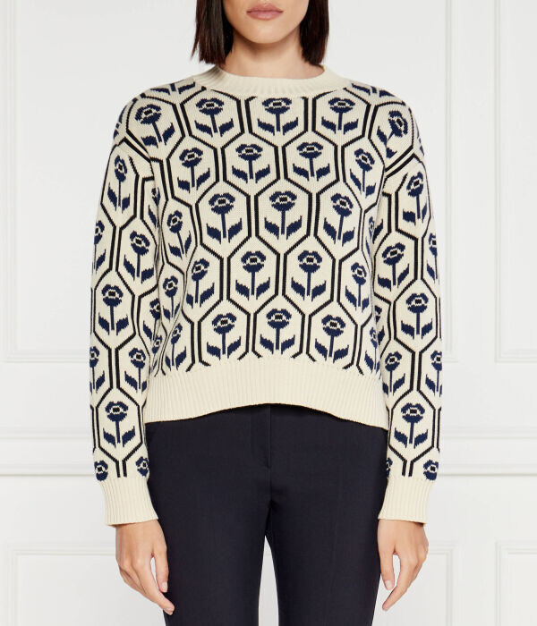 Свитер женский Weekend Maxmara с узором, бежевый
Свитер женский Weekend Maxmara с узором, бежевый