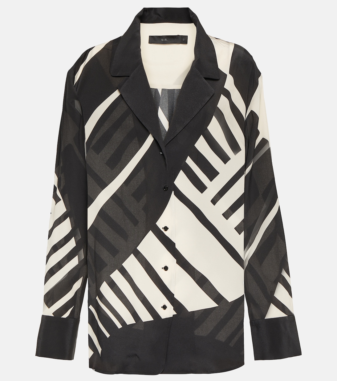 Шелковая рубашка с принтом SIR, Arte Print
Шелковая рубашка с принтом SIR, Arte Print