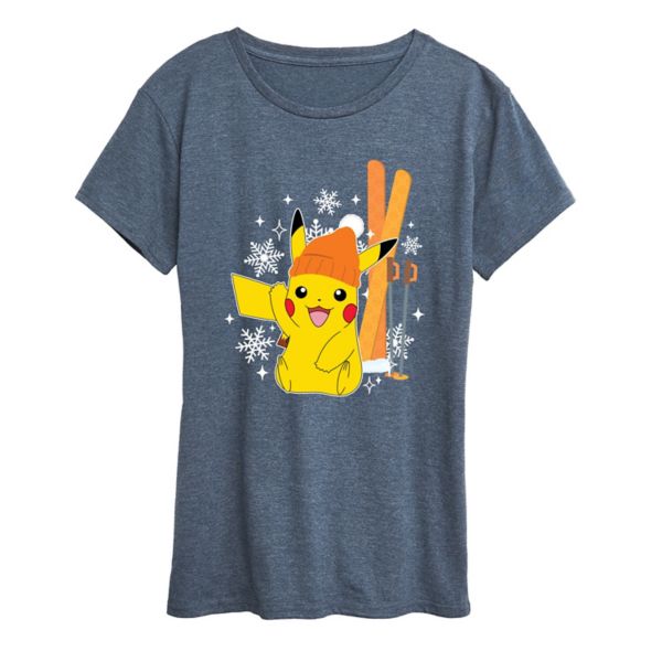 Женская футболка pokemon pika skii Licensed Character, синий
Женская футболка pokemon pika skii Licensed Character, синий