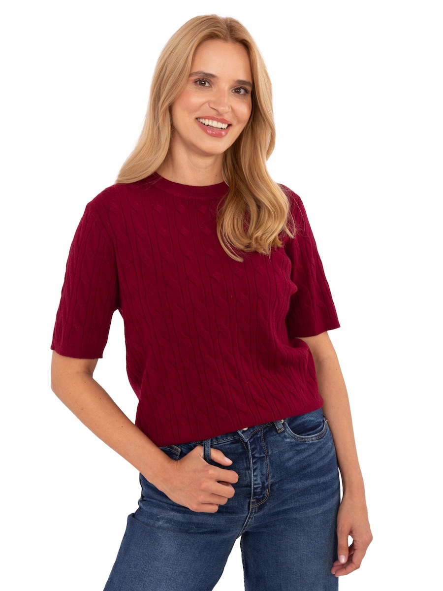 Вязаный топ Madnezz House N30085.34, бордовый
Вязаный топ Madnezz House N30085.34, бордовый