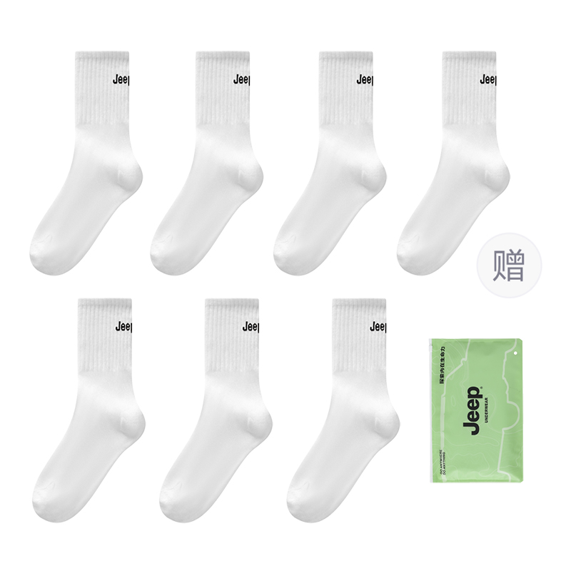Унисекс носки Mid Calf Jeep, 7-pack (белый 7)
Унисекс носки Mid Calf Jeep, 7-pack (белый 7)