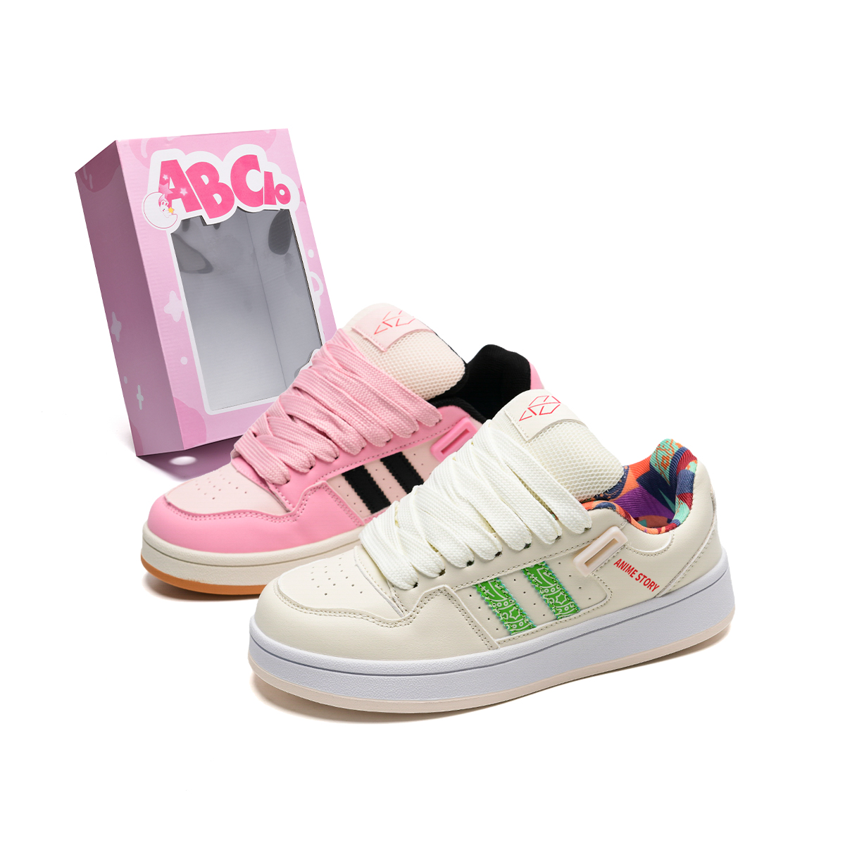 ABCIO Скользоустойчивые водонепроницаемые дышащие скейтерские кеды с амортизацией унисекс - непарные, цвет Mismatched
ABCIO Скользоустойчивые водонепроницаемые дышащие скейтерские кеды с амортизацией унисекс - непарные, цвет Mismatched