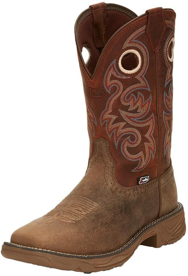 Мужские сапоги Justin Men's Rush 11 с широким квадратным носком, Peanut Tan
Мужские сапоги Justin Men's Rush 11 с широким квадратным носком, Peanut Tan