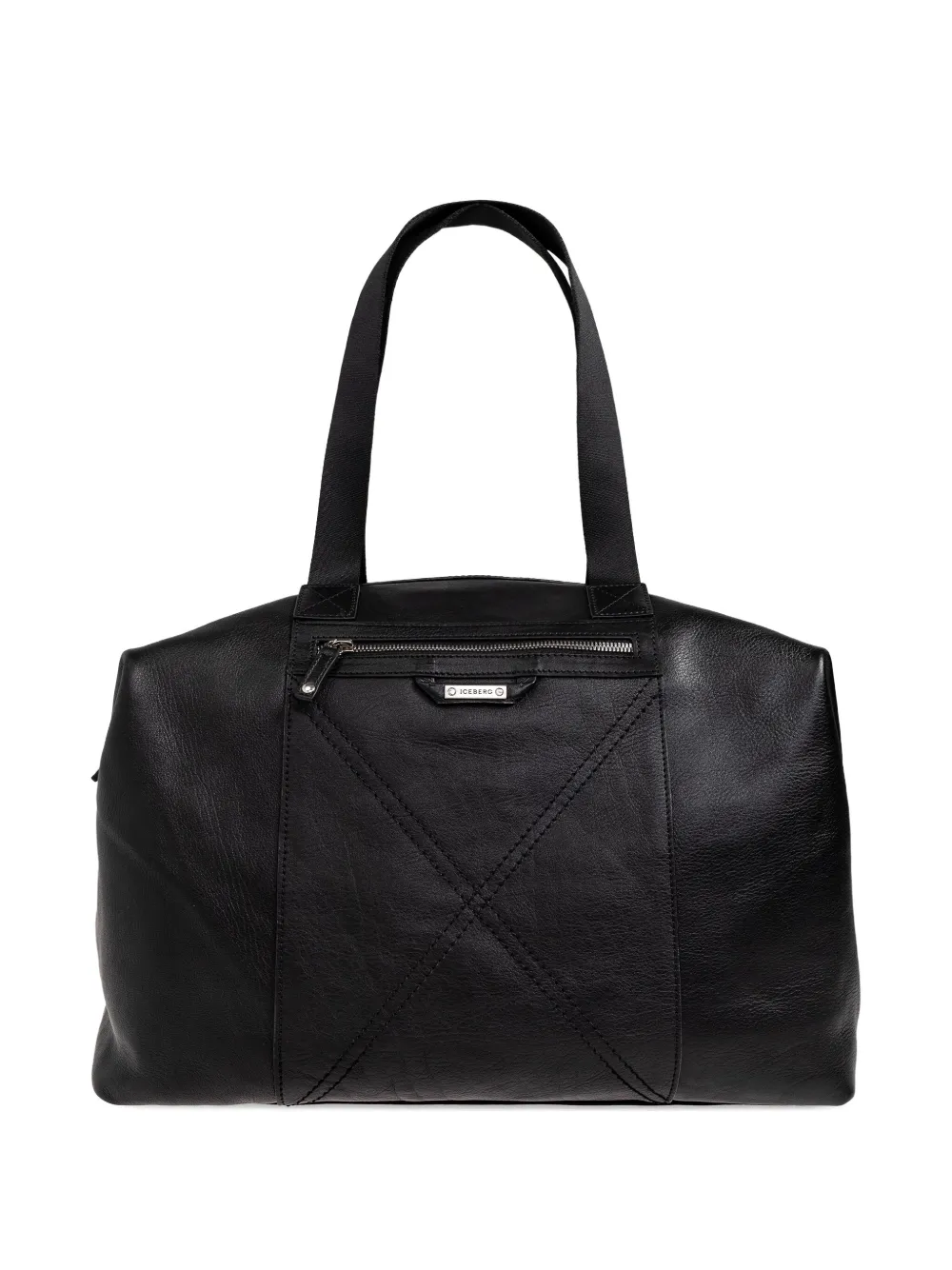 Сумка-тоут из кожи на молнии Iceberg, черный
Сумка-тоут из кожи на молнии Iceberg, черный