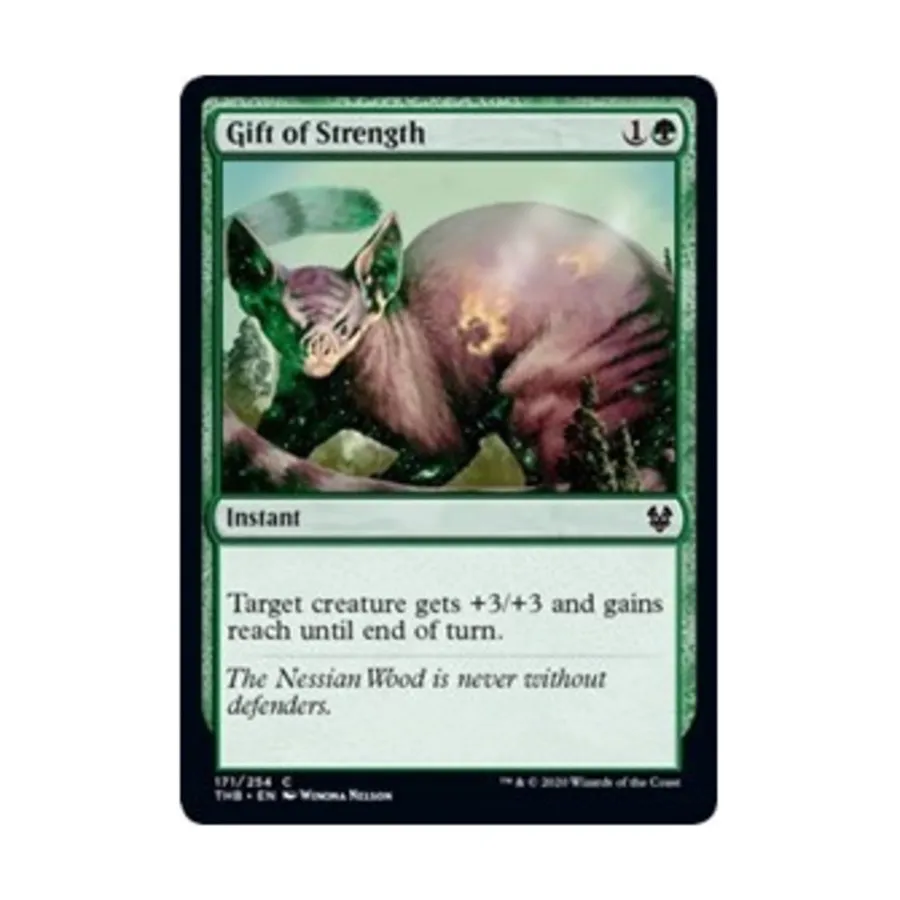 CCG Дар силы (С) (Фольга), MTG - Theros Beyond Death
CCG Дар силы (С) (Фольга), MTG - Theros Beyond Death