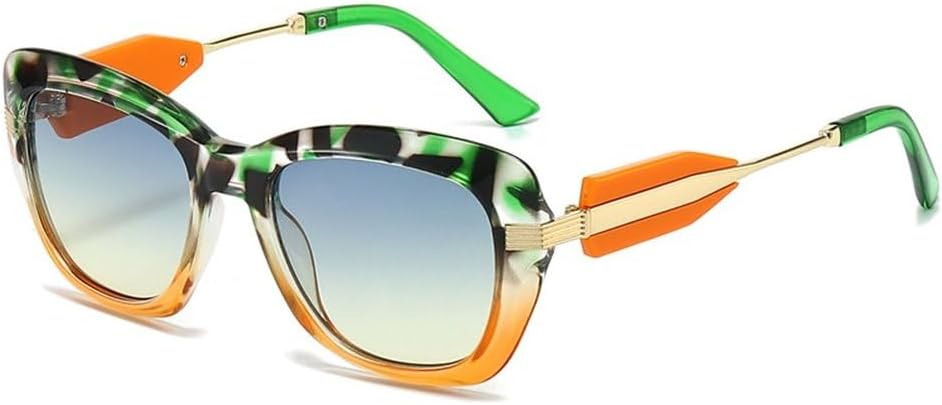 Модные солнцезащитные очки «кошачий глаз» для женщин, ретро-стиль, разноцветный леопардовый принт, градиентные линзы, защита от ультрафиолета UV400, трендовые солнцезащитные очки для мужчин SKFGNX, Orange Blue Yellow
Модные солнцезащитные очки «кошачий глаз» для женщин, ретро-стиль, разноцветный леопардовый принт, градиентные линзы, защита от ультрафиолета UV400, трендовые солнцезащитные очки для мужчин SKFGNX, Orange Blue Yellow