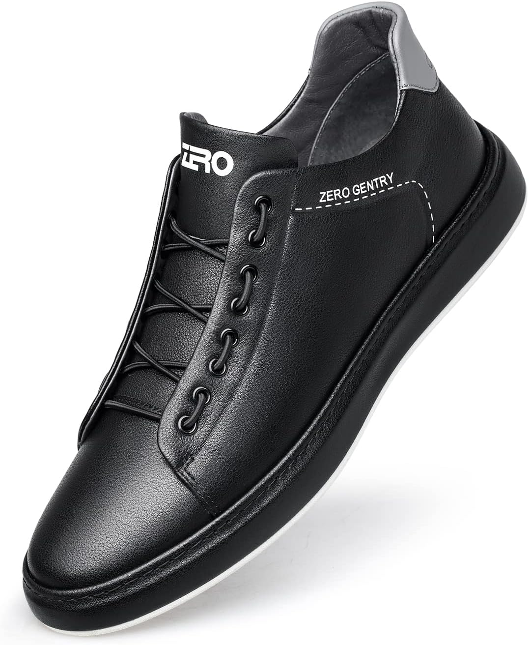 Мужские слипоны ZRO, стильные повседневные кожаные кроссовки, черный
Мужские слипоны ZRO, стильные повседневные кожаные кроссовки, черный