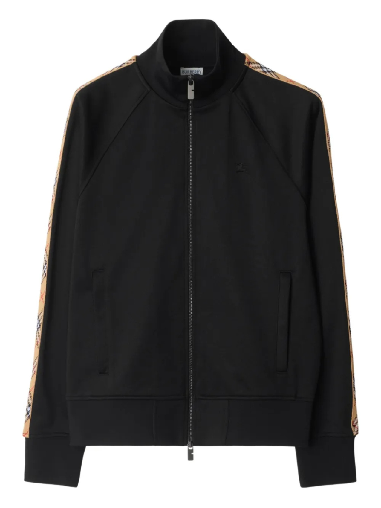 Burberry толстовка с отделкой в клетку, черный
Burberry толстовка с отделкой в клетку, черный