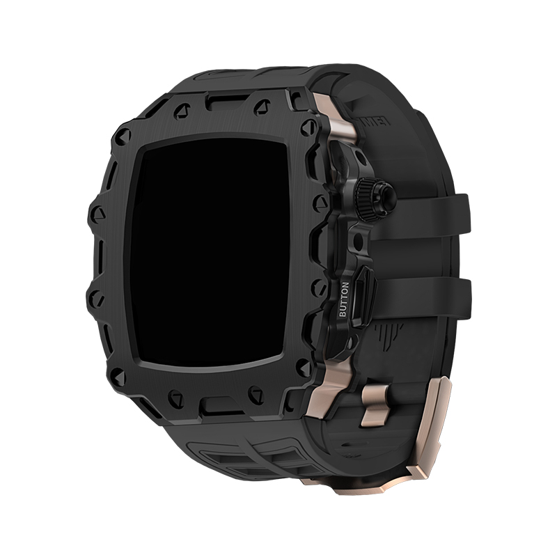 HUALIMEI Часы Protective Case Apple Silicone Case Material S9/s8/s7/s6, Black case + rose gold button + black belt
HUALIMEI Часы Protective Case Apple Silicone Case Material S9/s8/s7/s6, Black case + rose gold button + black belt