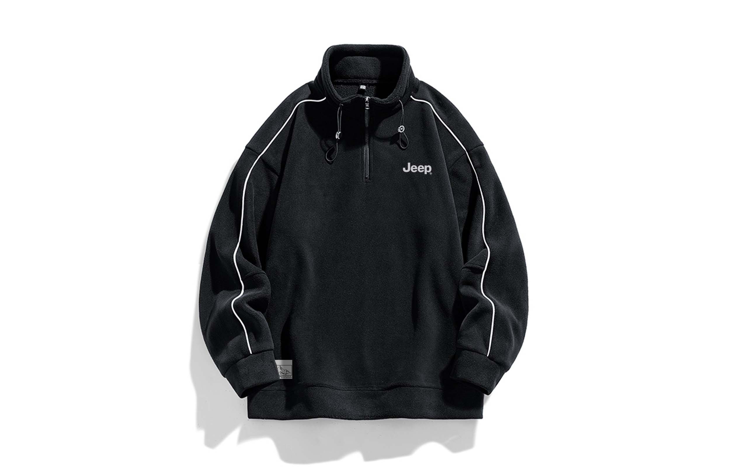 Свитшот унисекс Jeep, кофе 
Свитшот унисекс Jeep, кофе