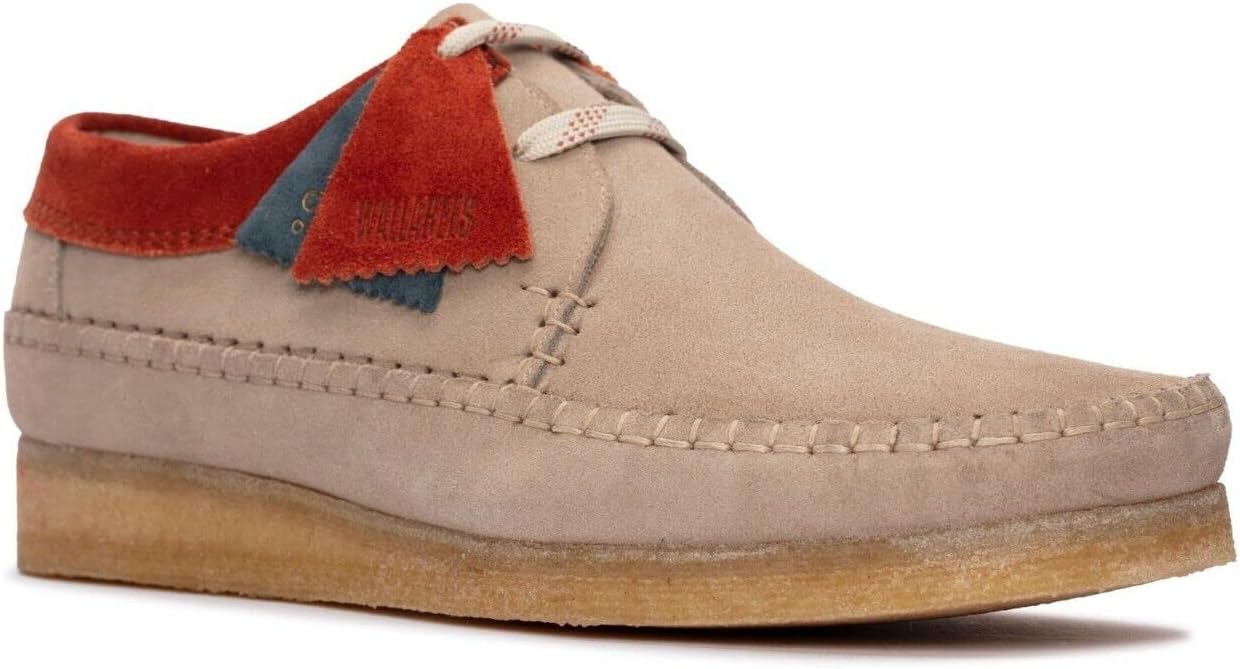 Мужские туфли Clarks Weaver из замши цвета клен, Sand Combi
Мужские туфли Clarks Weaver из замши цвета клен, Sand Combi