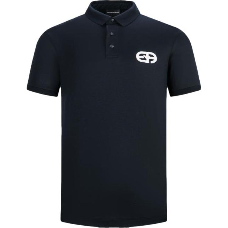Поло с логотипом на застежке-пуговице EMPORIO ARMANI, синий
Поло с логотипом на застежке-пуговице EMPORIO ARMANI, синий