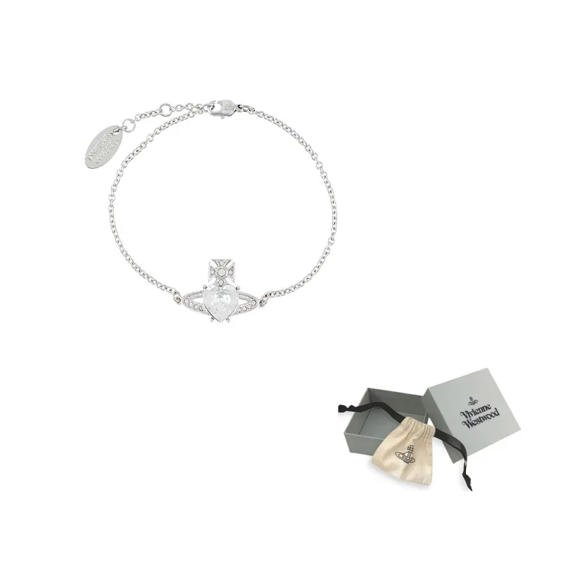 Vivienne Westwood Серебряный браслет из латуни для женщин
Vivienne Westwood Серебряный браслет из латуни для женщин