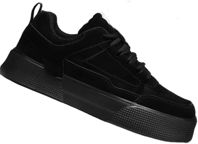 Мужские удобные и легкие кроссовки HoaloX большого размера с шнуровкой и однотонным дизайном для повседневного спорта, черный
Мужские удобные и легкие кроссовки HoaloX большого размера с шнуровкой и однотонным дизайном для повседневного спорта, черный