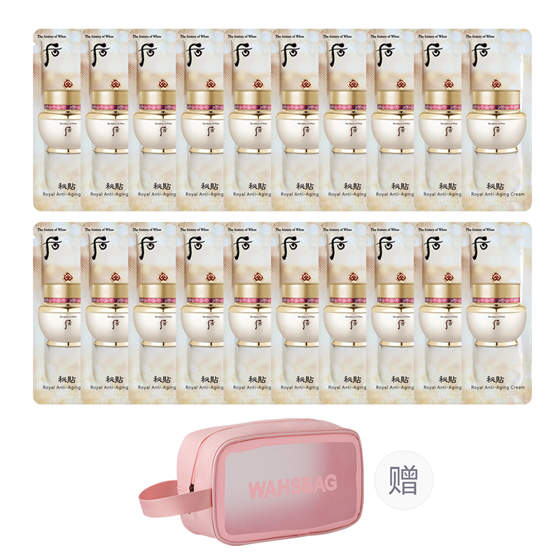 Наборы для путешествий/пробники унисекс The History Of Whoo, Face Moisturizers & Creams 1ml*20 with Free Makeup Bag
Наборы для путешествий/пробники унисекс The History Of Whoo, Face Moisturizers & Creams 1ml*20 with Free Makeup Bag