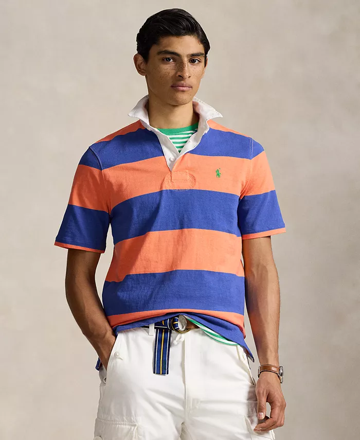 Мужская классическая рубашка для регби с коротким рукавом Polo Ralph Lauren, оранжевый
Мужская классическая рубашка для регби с коротким рукавом Polo Ralph Lauren, оранжевый
