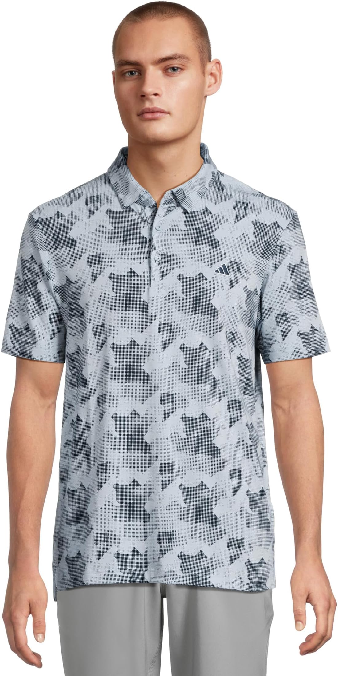 Футболка adidas Golf Go-To Printed Golf Polo Shirt, цвет Wonder Blue F23/Collegiate Navy
Футболка adidas Golf Go-To Printed Golf Polo Shirt, цвет Wonder Blue F23/Collegiate Navy