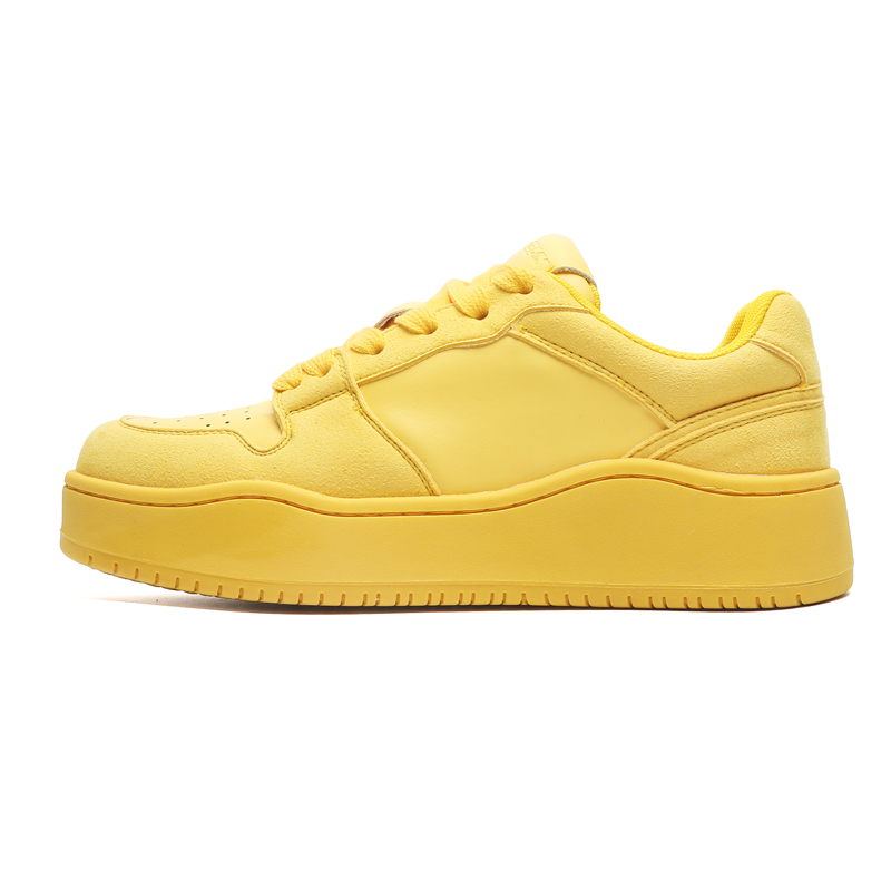 MODENGPAN Легкие лоу-топ скейтборд кроссовки унисекс желтые, цвет Yellow
MODENGPAN Легкие лоу-топ скейтборд кроссовки унисекс желтые, цвет Yellow