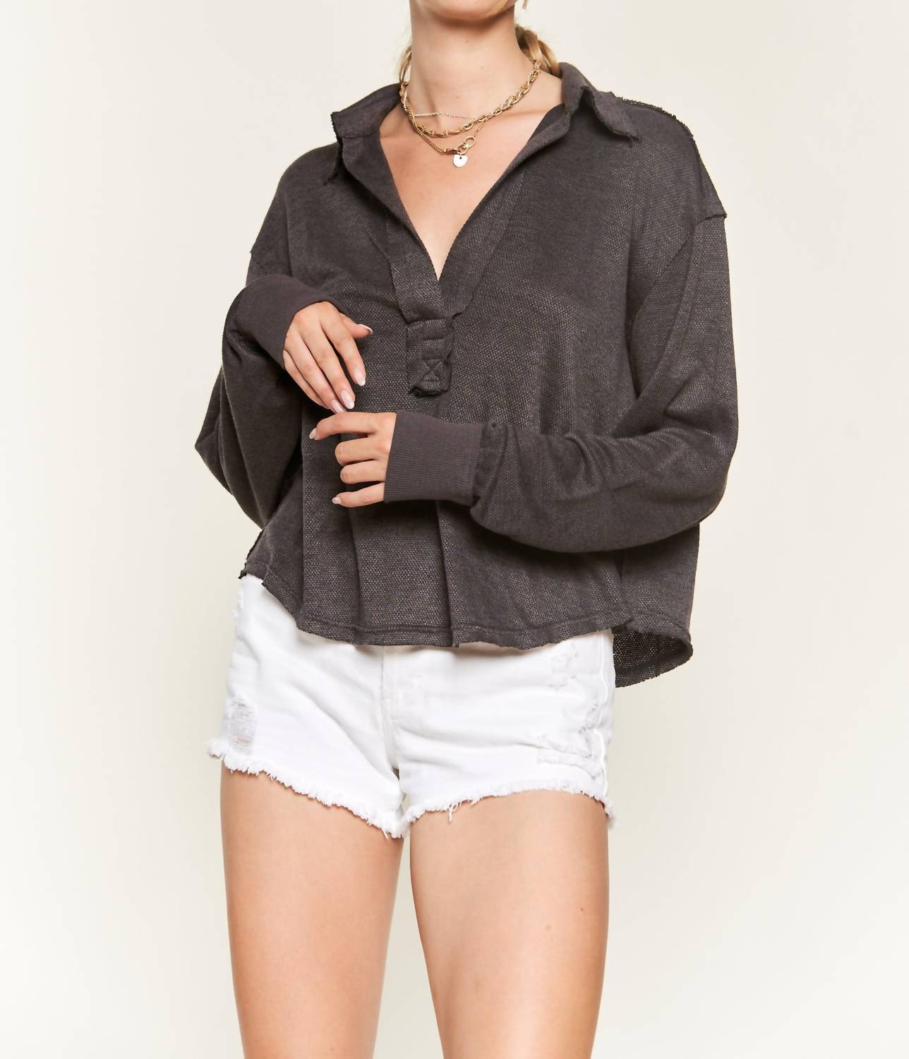 Не могу не скучать по тебе, Топ в угольном цвете JADE BY JANE, charcoal
Не могу не скучать по тебе, Топ в угольном цвете JADE BY JANE, charcoal