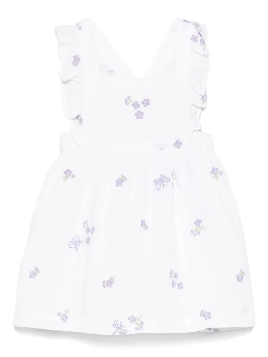 Tartine Et Chocolat платье с цветочной вышивкой, белый
Tartine Et Chocolat платье с цветочной вышивкой, белый