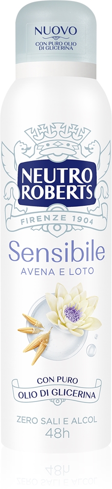 Дезодорант-Спрей Avena e loto, 48 часов. Neutro Roberts, 150 мл
Дезодорант-Спрей Avena e loto, 48 часов. Neutro Roberts, 150 мл