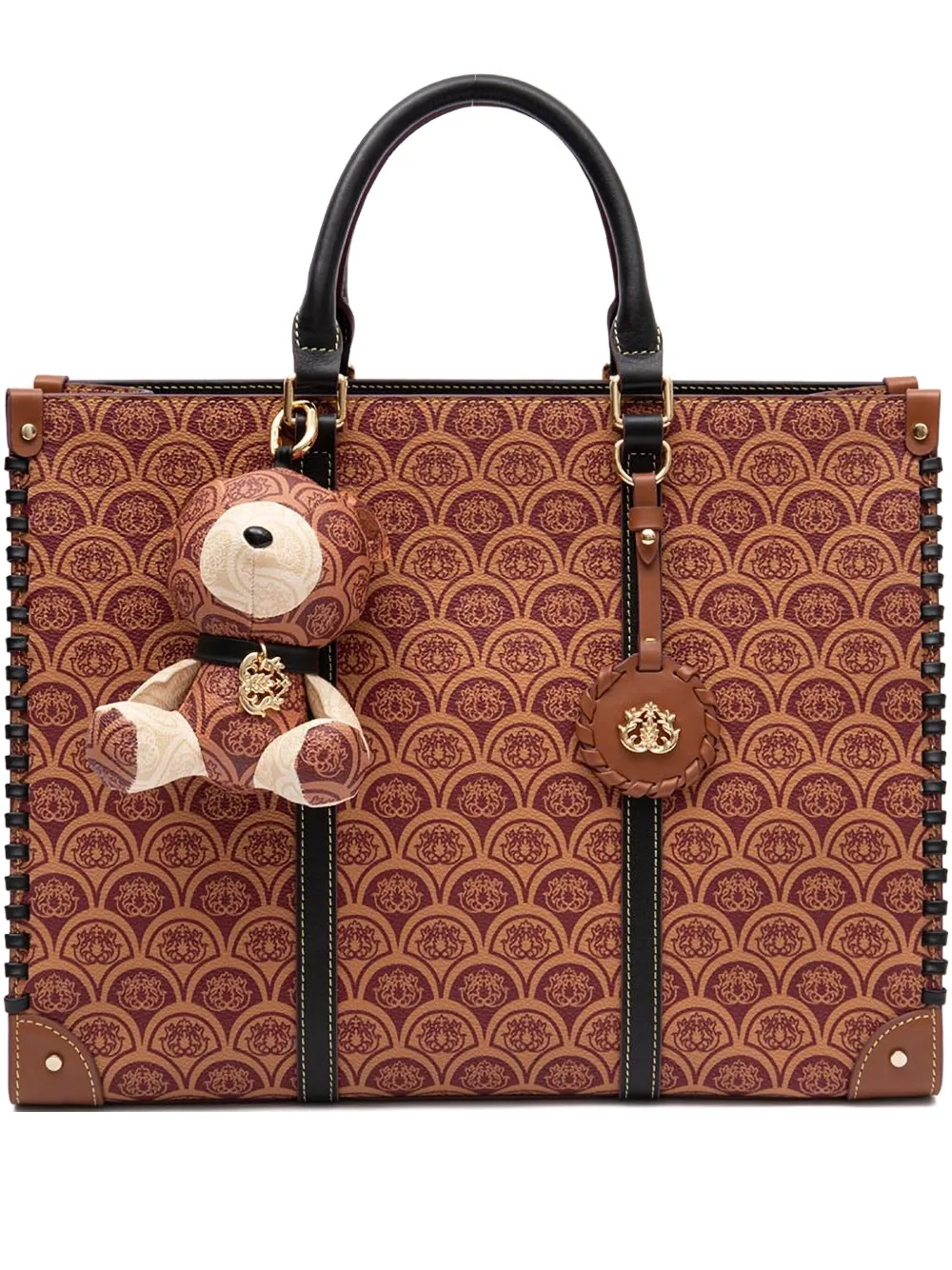 Кожаная сумка-тоут Isla, коричневый 
Кожаная сумка-тоут Isla, коричневый