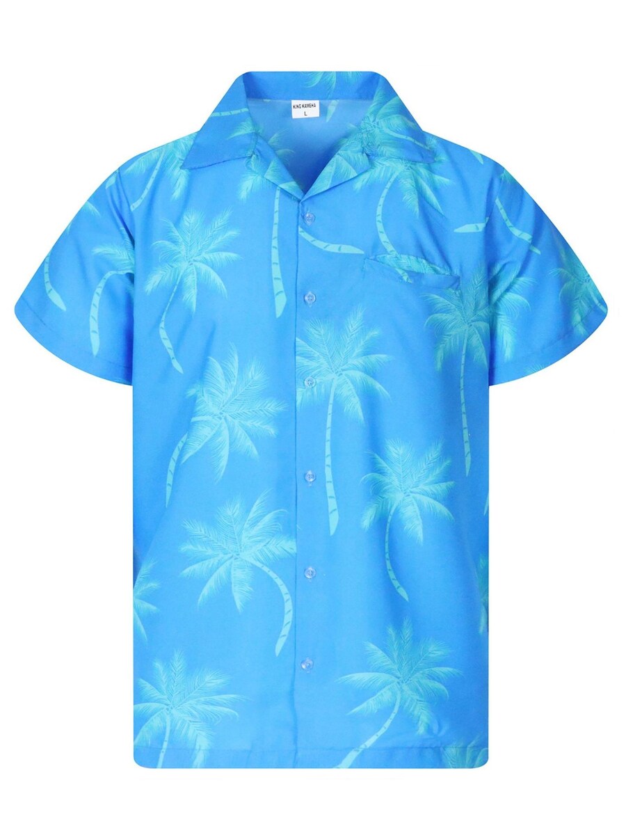 Рубашка King Kameha Palmshadow, бирюзовый
Рубашка King Kameha Palmshadow, бирюзовый