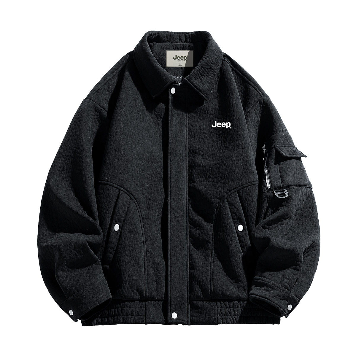 Куртка Unisex Lapel Moderate Jeep, pure черный
Куртка Unisex Lapel Moderate Jeep, pure черный