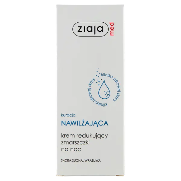 Ночной крем против морщин для лица, 50 мл Ziaja Med Kuracja nawilżająca
Ночной крем против морщин для лица, 50 мл Ziaja Med Kuracja nawilżająca