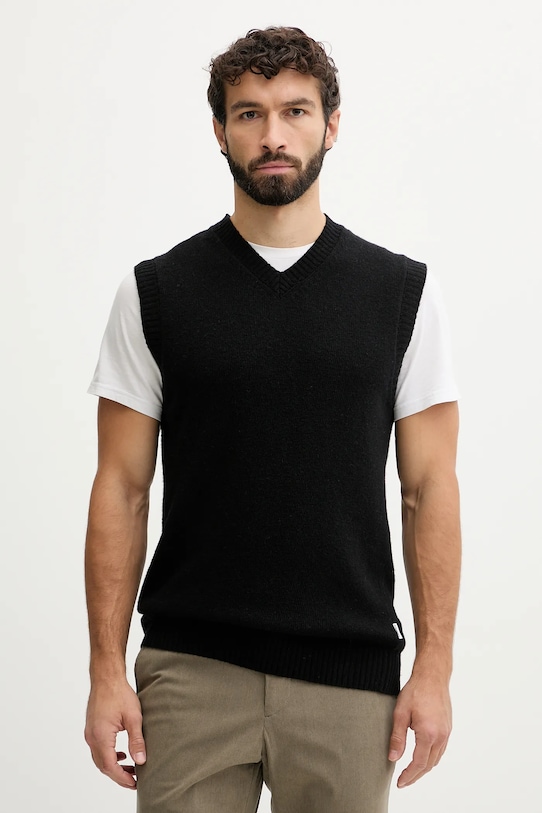 Жилет из смесовой шерсти Lindbergh, черный
Жилет из смесовой шерсти Lindbergh, черный