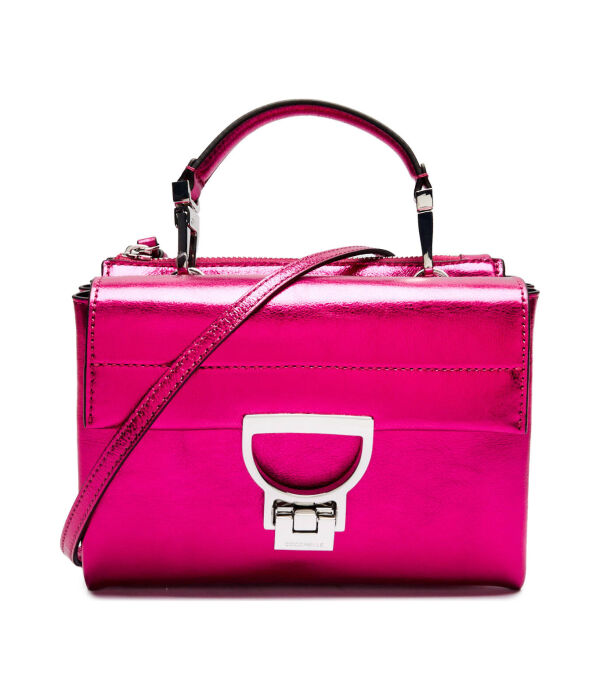 Кожаная сумка через плечо arlettis Coccinelle, фуксия
Кожаная сумка через плечо arlettis Coccinelle, фуксия