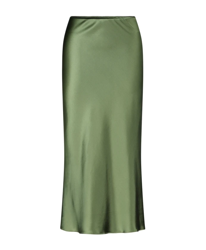 Шелковая юбка миди Roberto Collina, зеленый
Шелковая юбка миди Roberto Collina, зеленый