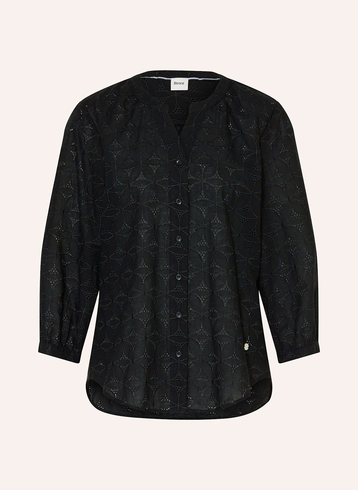 Блузка Velia с ажурным кружевом Brax, черный
Блузка Velia с ажурным кружевом Brax, черный