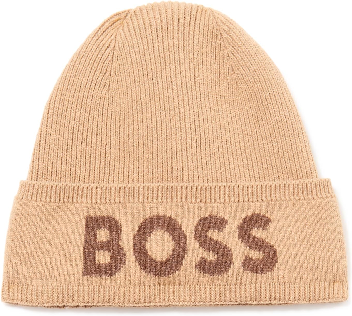 BOSS мужская вязаная шапка с большим логотипом, Iconic Camel
BOSS мужская вязаная шапка с большим логотипом, Iconic Camel