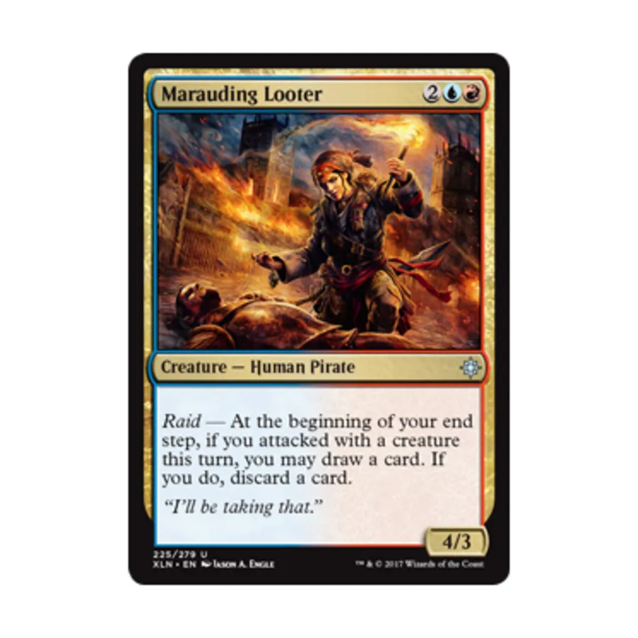 CCG Мародерствующий мародер (U), MTG - Ixalan
CCG Мародерствующий мародер (U), MTG - Ixalan