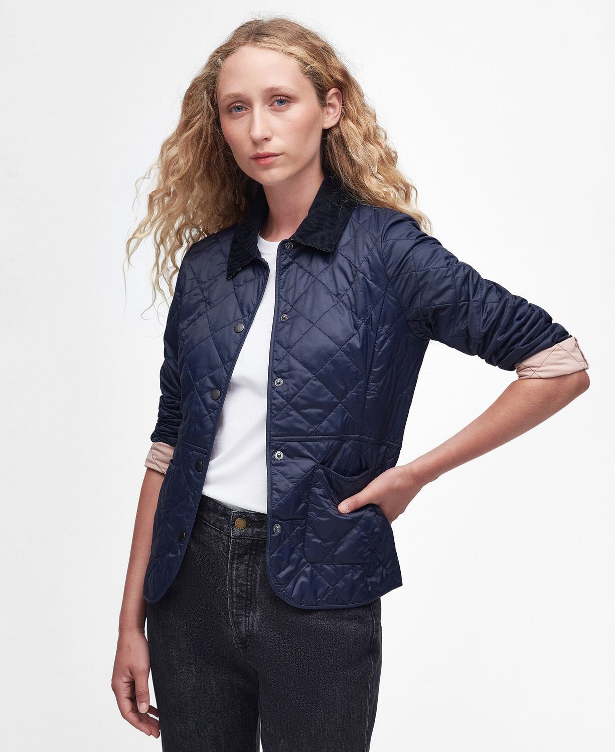 Стеганая куртка Barbour Deveron, Navy-Pale Pink
Стеганая куртка Barbour Deveron, Navy-Pale Pink