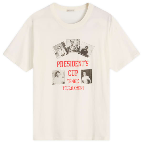 Футболка с кубком президента Bode, бежевый 
Футболка с кубком президента Bode, бежевый