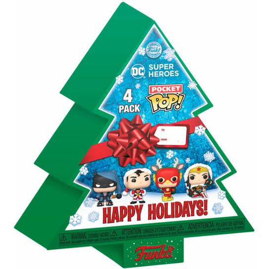Arbol Con 4 Фигурки Pocket Pop Dc Comics Счастливых Праздников Funko
Arbol Con 4 Фигурки Pocket Pop Dc Comics Счастливых Праздников Funko