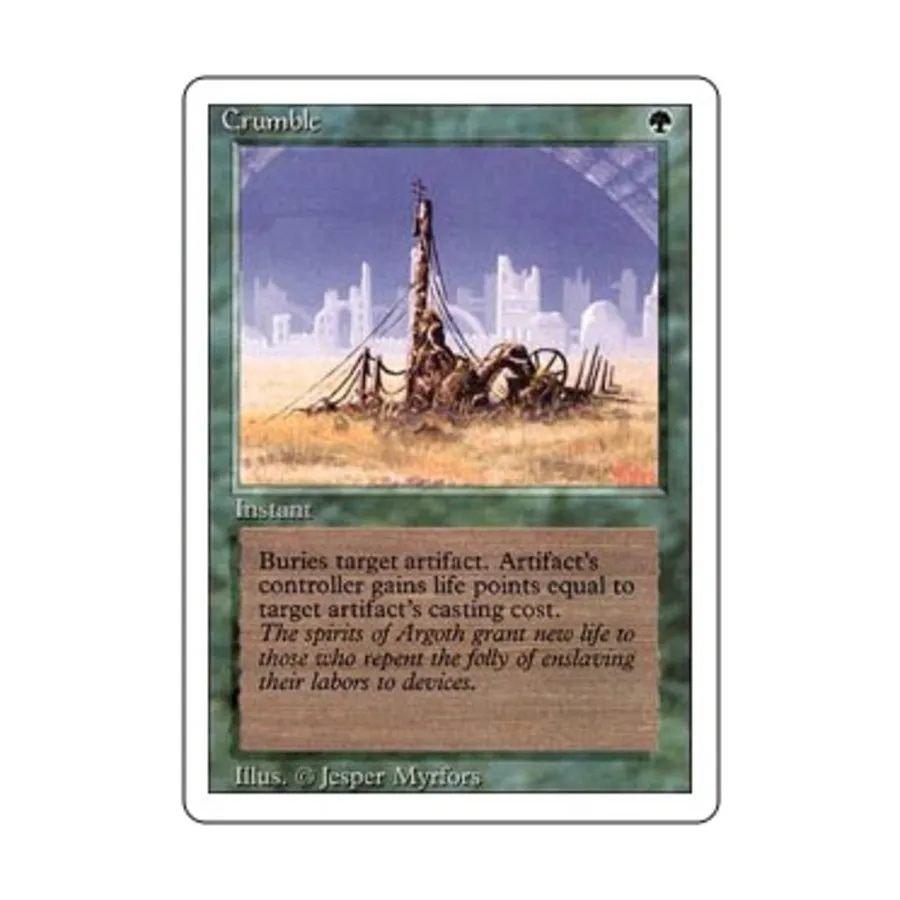 CCG Крамбл (U), MTG - 3rd Edition (Revised)
CCG Крамбл (U), MTG - 3rd Edition (Revised)