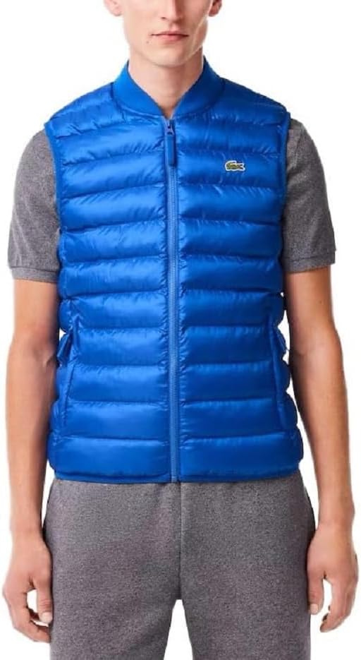 Lacoste мужская короткая ветровка из нейлона с крупным логотипом крокодила, Cobalt
Lacoste мужская короткая ветровка из нейлона с крупным логотипом крокодила, Cobalt