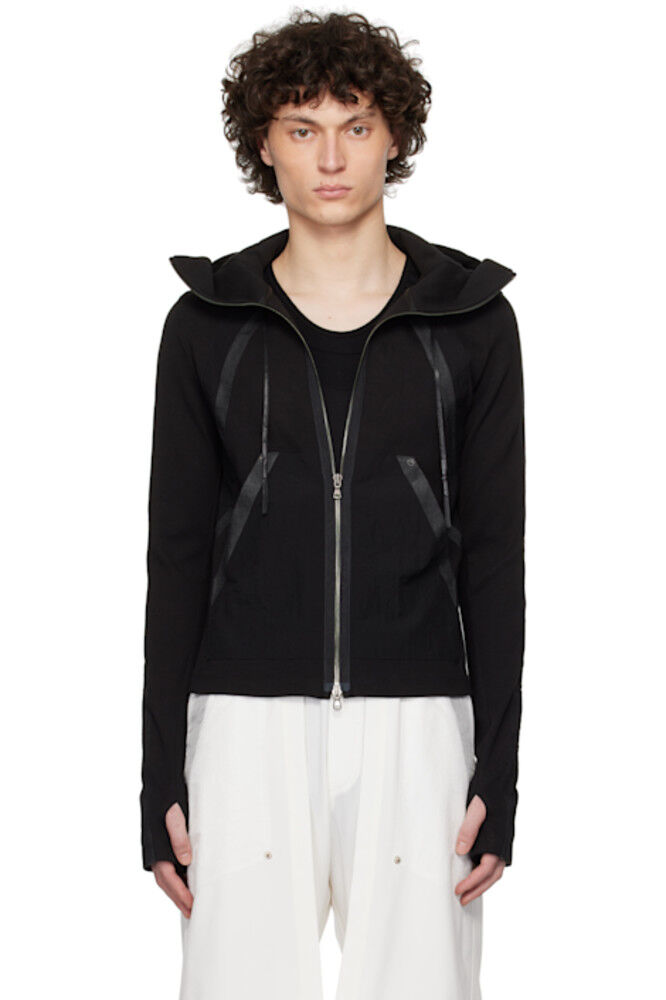 Черная облегающая толстовка с капюшоном на молнии Armature CARNET-ARCHIVE
Черная облегающая толстовка с капюшоном на молнии Armature CARNET-ARCHIVE