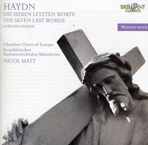 CD диск Haydn / Chamber Choir of Europe / Labitzke: Die Sieben Letzten Worte (Seven Last Words)
CD диск Haydn / Chamber Choir of Europe / Labitzke: Die Sieben Letzten Worte (Seven Last Words)