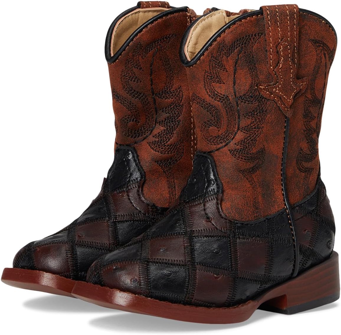 Ботинки Roper Kids Bird Blocks, коричневый
Ботинки Roper Kids Bird Blocks, коричневый