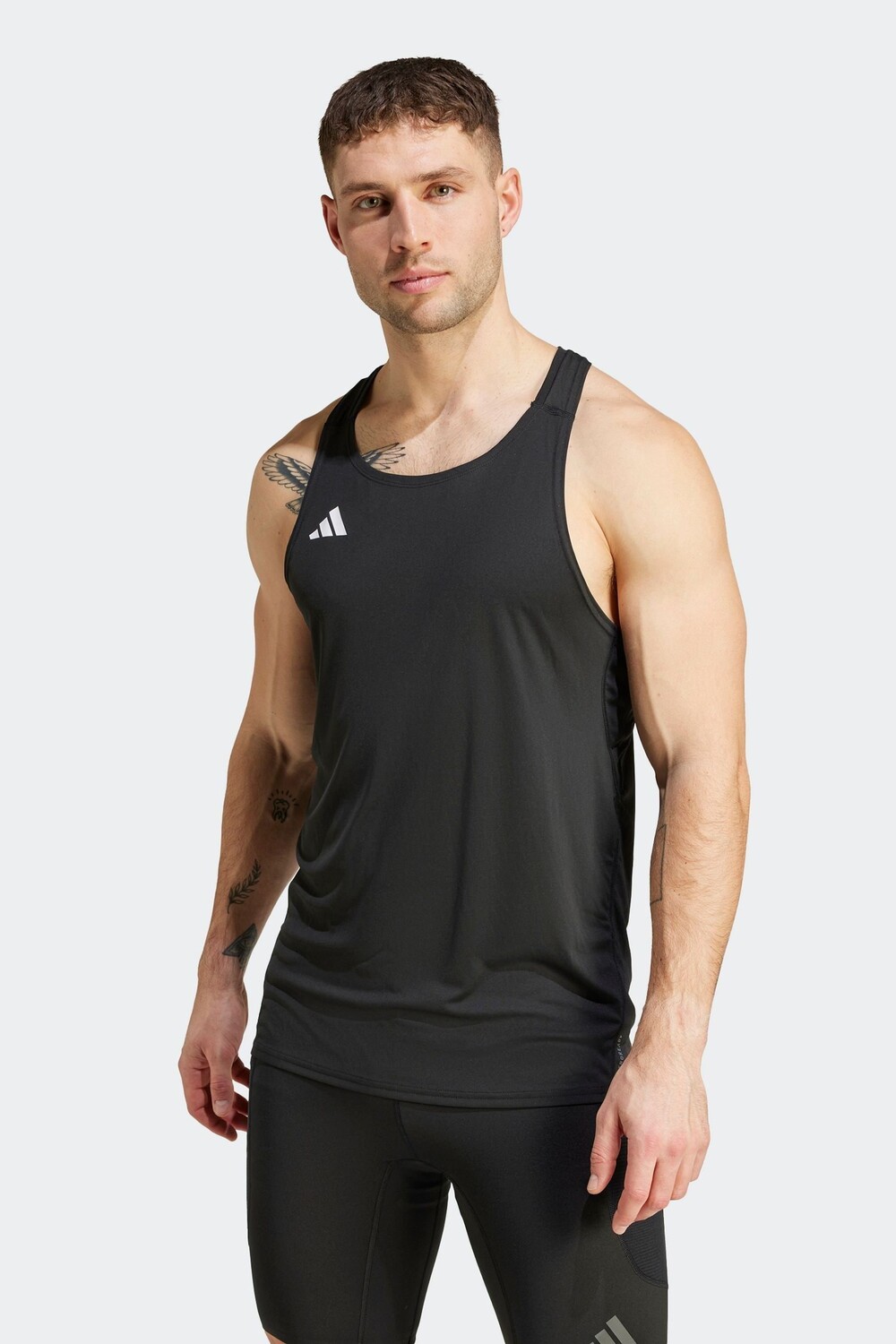 Майка для бега Adizero Essentials Adidas, черный
Майка для бега Adizero Essentials Adidas, черный