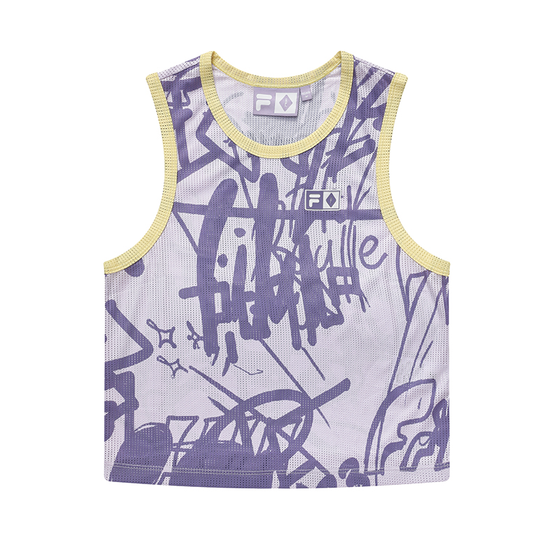 Футболка-майка женская цвета маув FILA FUSION
Футболка-майка женская цвета маув FILA FUSION